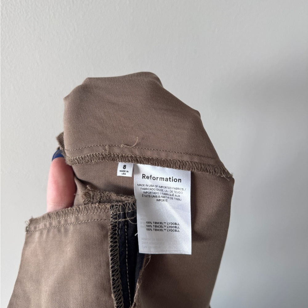 REFORMATION Mason Pants 8 - Picture 8 of 8
